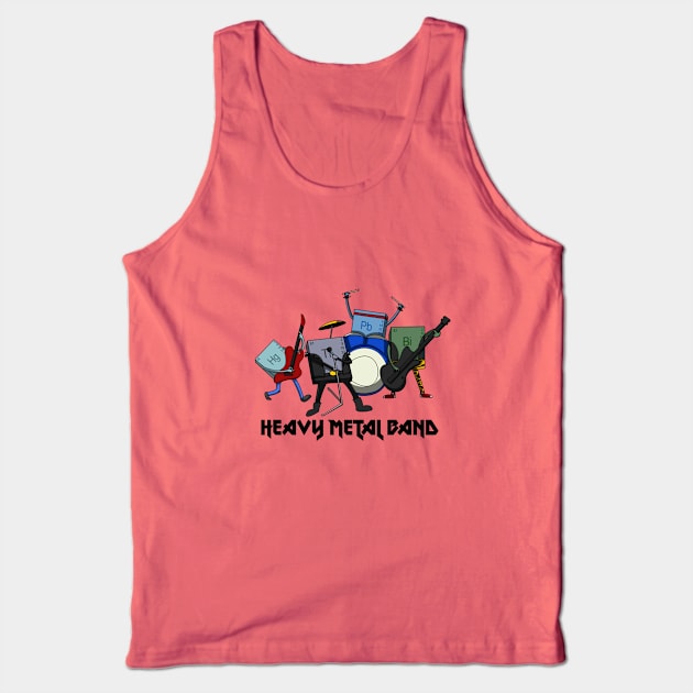 Heavy Metal Band Tank Top by 9teen